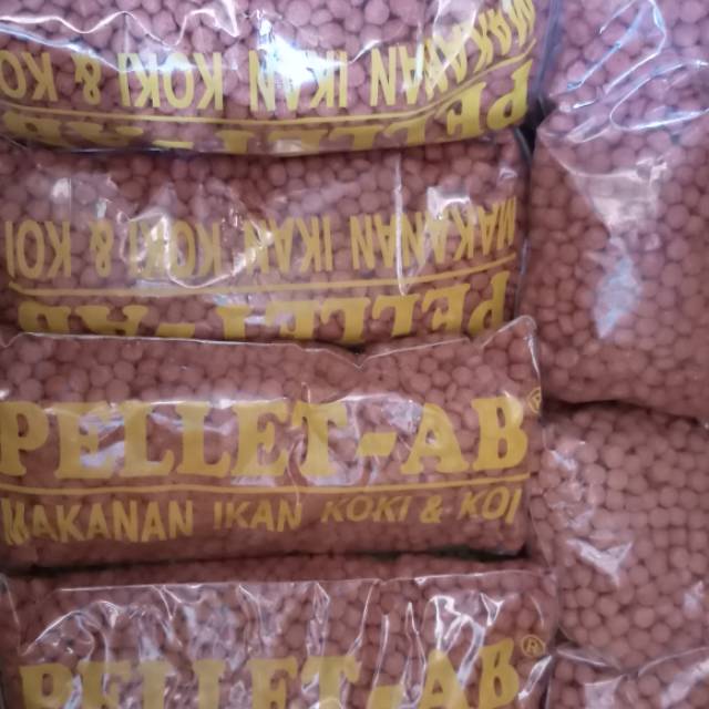 

Pelet AB merah untuk koi dan koki butiran besar