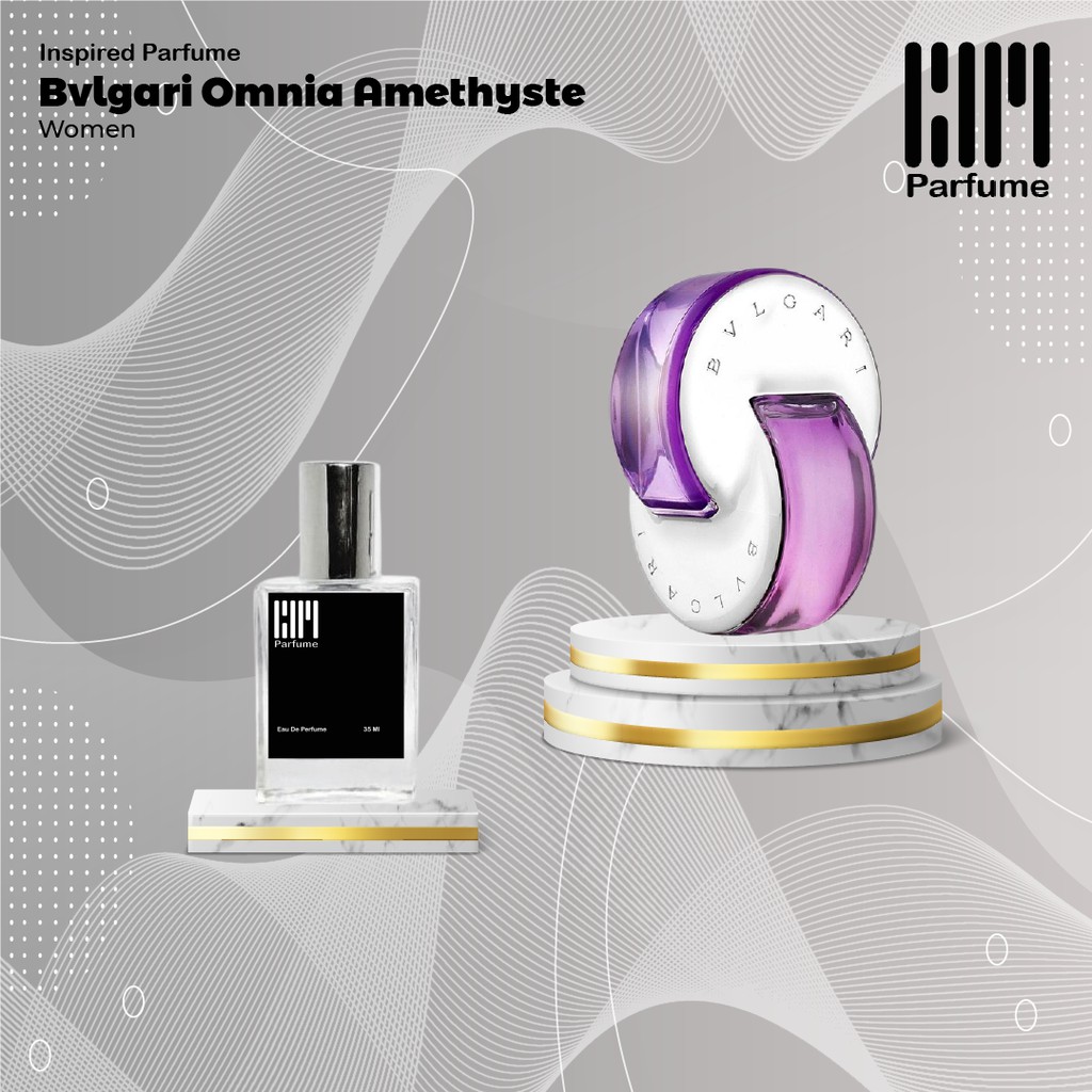 Inspired Parfum Bvlgari Omnia Amethyste By HM Parfume Perfume Minyak Wangi Tahan Lama Wanita Cewek