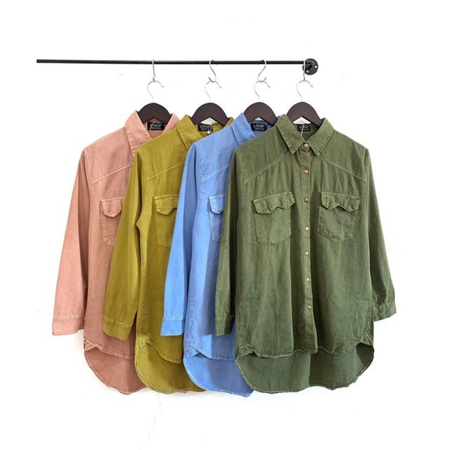 ATASAN PESTA PARTY NIKAHAN WISUDA KULIAH QWE/ LOOP JEANS TUNIC