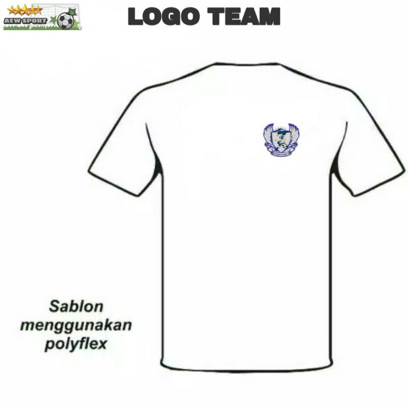 JASA TAMBAH SABLON POLYFLEX LOGO TEAM