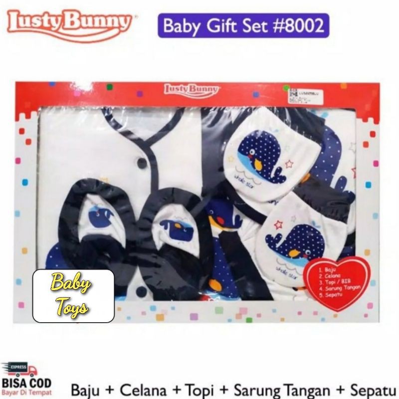 Lusty Bunny Baby Gift Set | stelan 0-6m