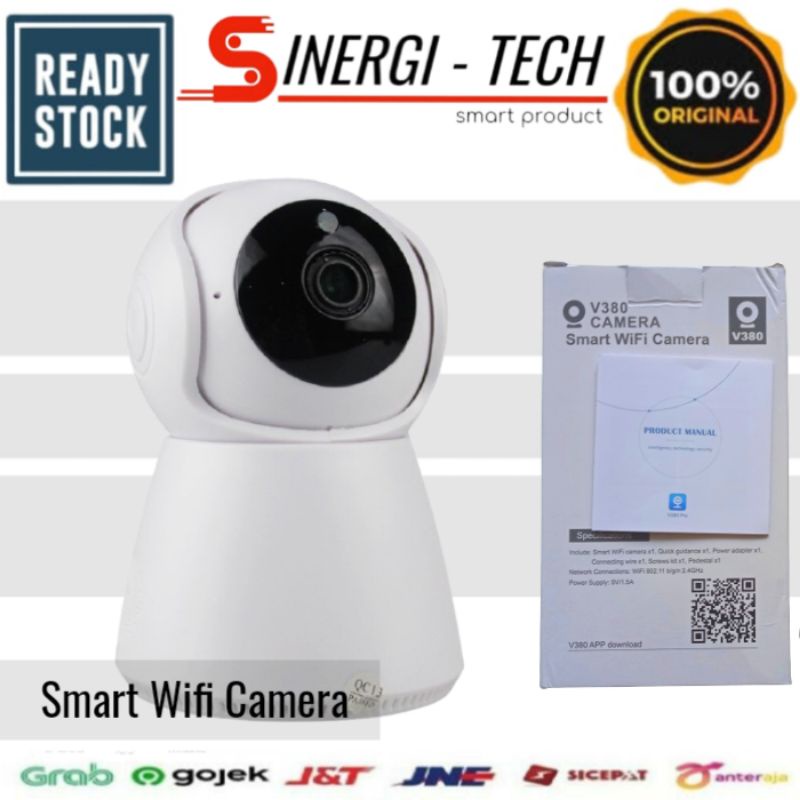 CCTV IP CAMERA SNOWMAN V380 MOTION DETECTOR INFRAMERAH - CCTV MURAH