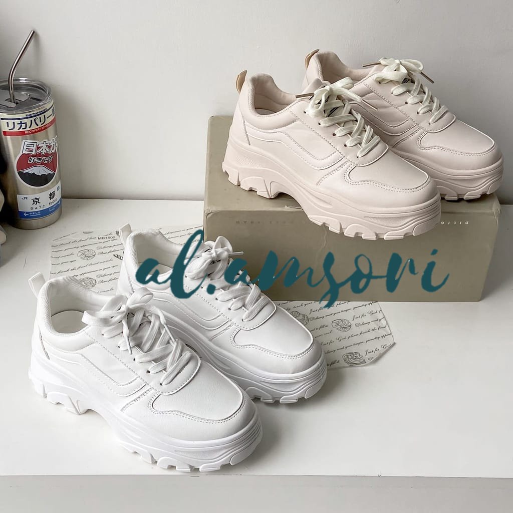 SEPATU SNEAKERS WANITA KOREA TAEYONG VN 01 TERBARU