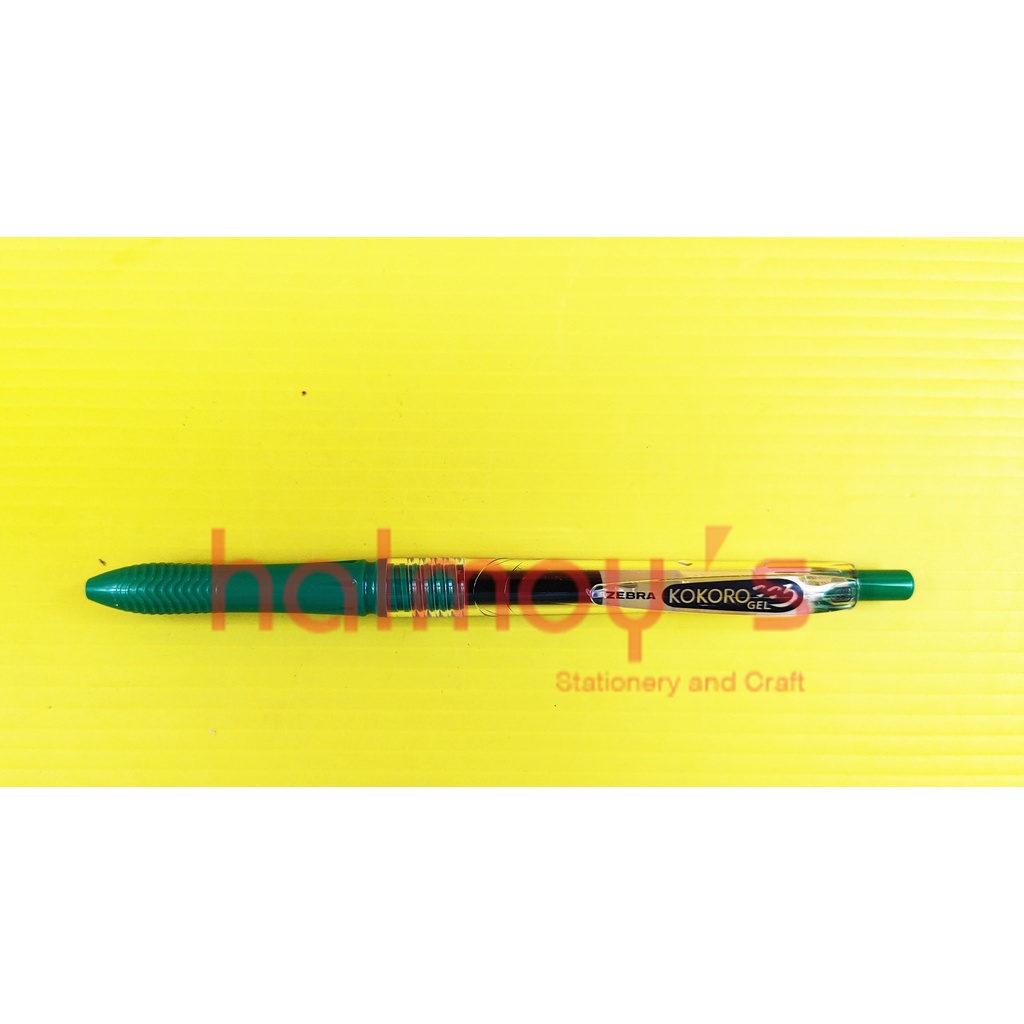 

PULPEN GEL / CAIR ZEBRA KOKORO 0.5 WARNA GREEN