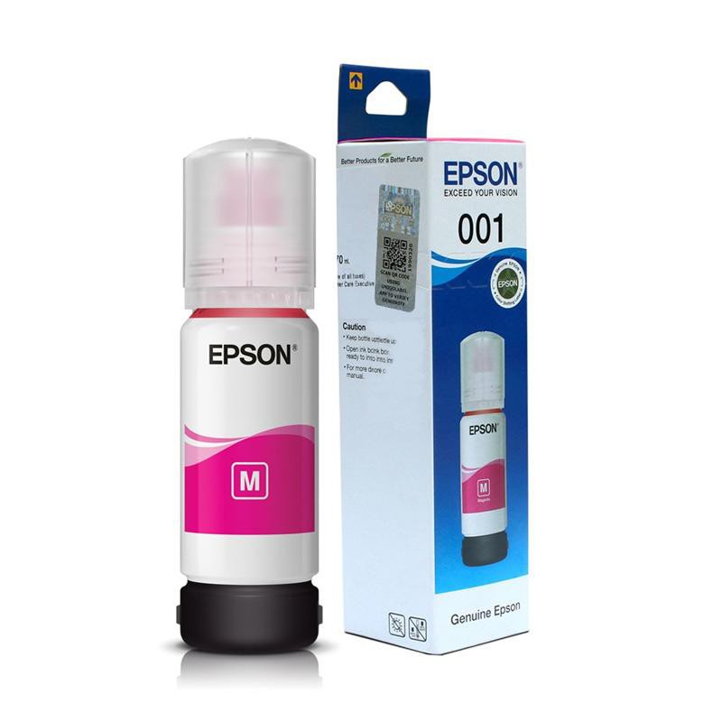 Tinta Untuk L4150 Epson Ink 001 Tinta Original - Magenta
