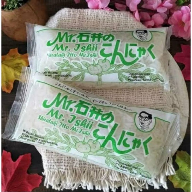 

Mie basah Shirataki 200 gr