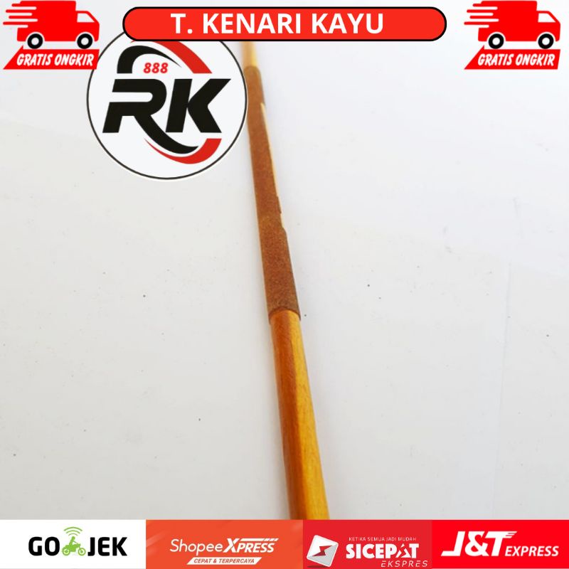 TANGKRINGAN BURUNG KENARI KAYU JATI INJAKAN KAKI SANGKAR BURUNG