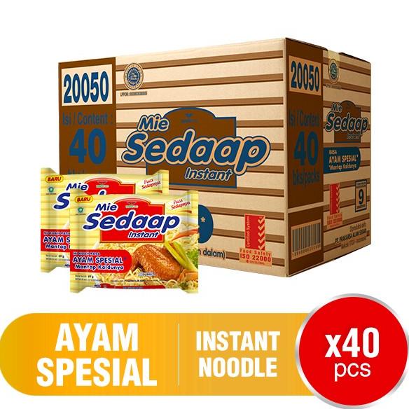 

Sedaap Mie Instan Ayam Spesial 69 Gr 1 Dus Isi 40 Pcs Sale