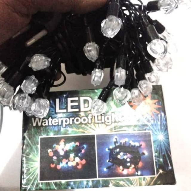 LAMPU HIAS NATAL MODEL LOVE