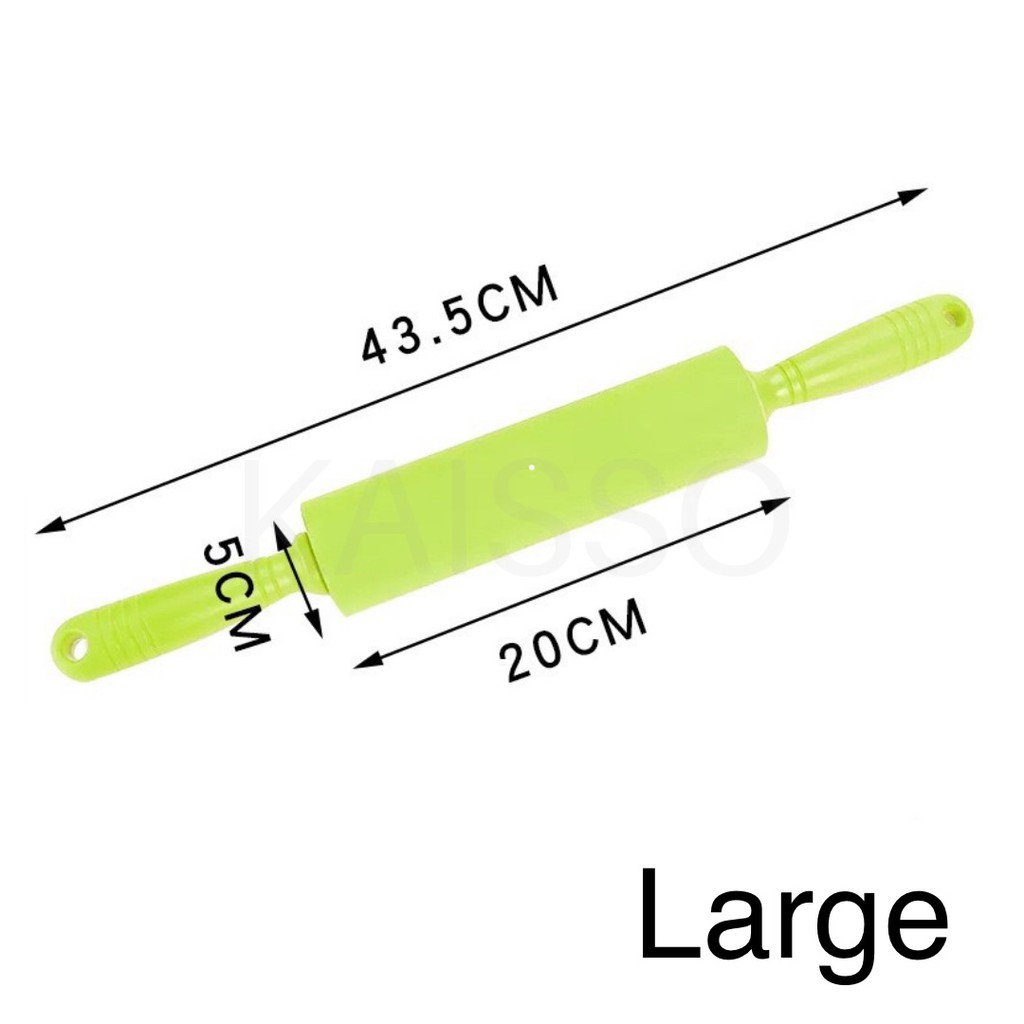 KAISSO - PENGGILING KUE ADONAN SILIKON / ROLL GILINGAN KUE / PERATA PIN ADONAN KUE