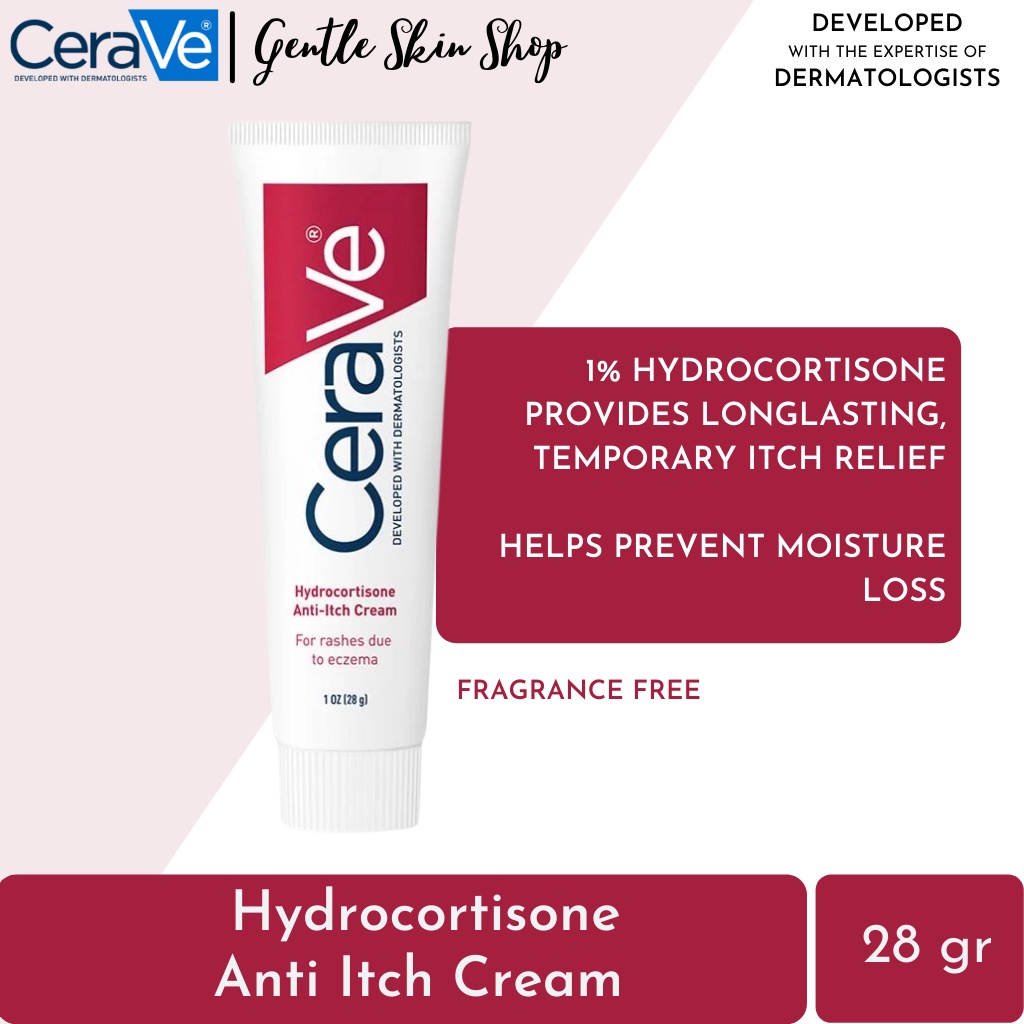 Cerave Hydrocortisone Anti Itch Cream 28 gr