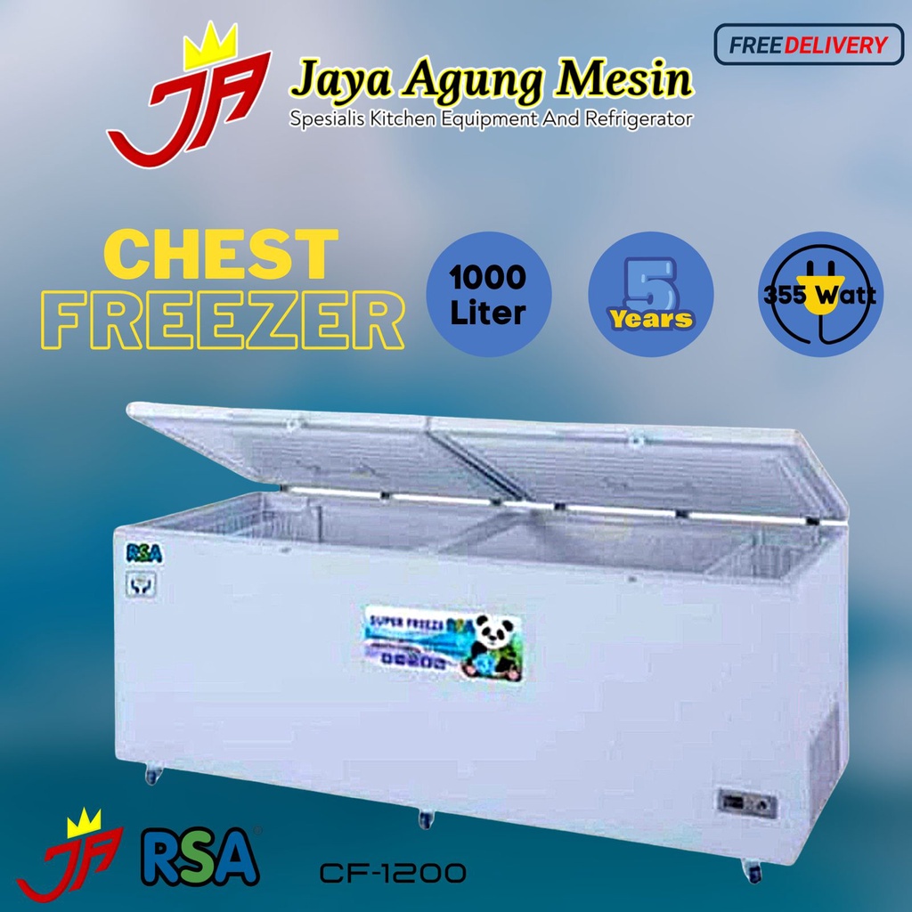 Chest Freezer  CF-1200 RSA/Freezer Box 1000 Liter CF 1200 RSA/CF1200