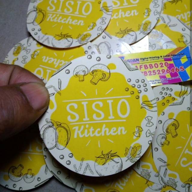 

Stiker Label Produk Makanan