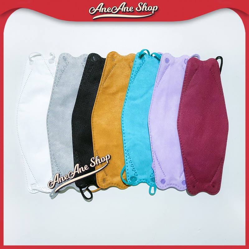 Masker Mouson KF94 Tali Senada 4ply Masker sekali pakai 4 Ply Non Medis