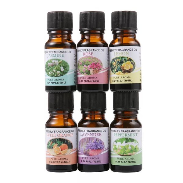 Essential Oil Minyak Diffuser Aromatherapy 6 in 1 10ml Premium Murni