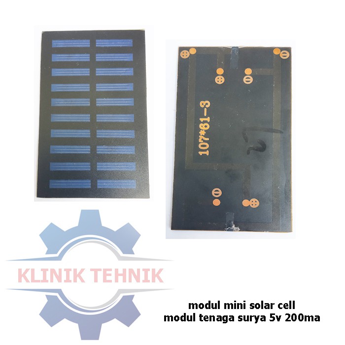 Modul mini panel surya 5-6v 200ma