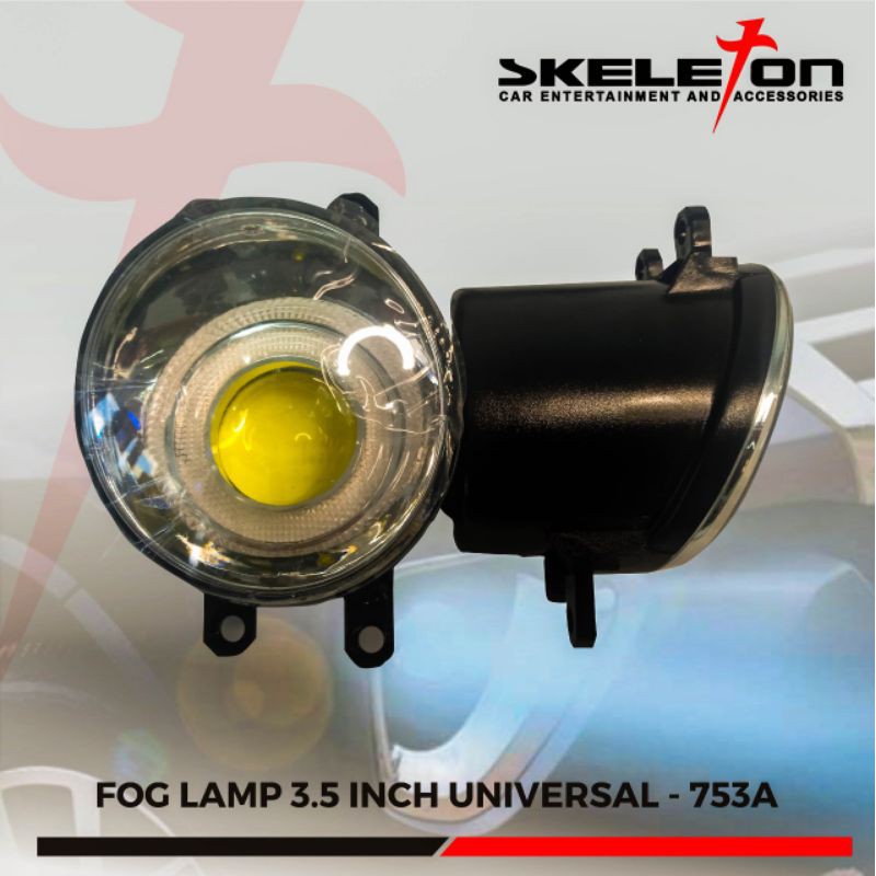 LAMPU KABUT FOG LAMP 3.5 INCH UNIVERSAL - 753A