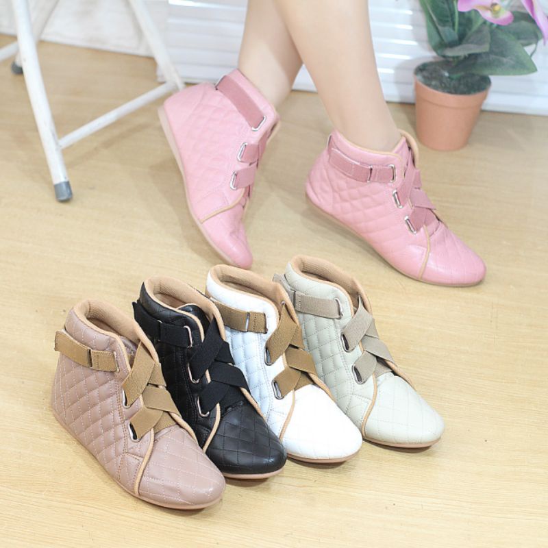 Boots flat wanita brd 12