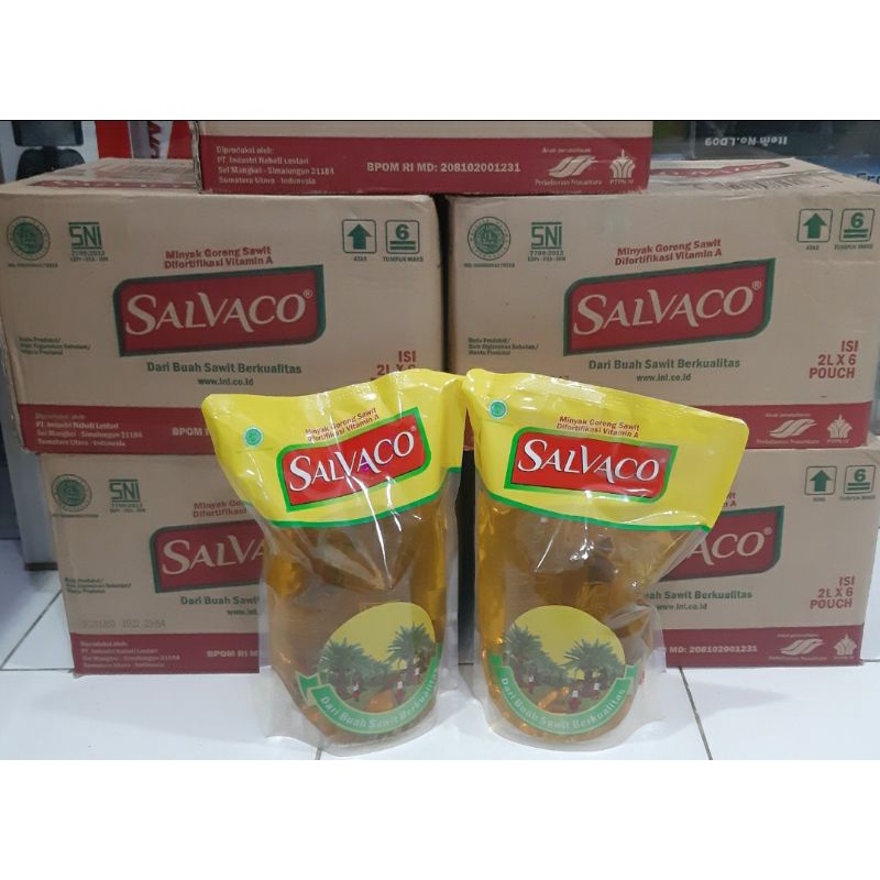 

minyak goreng murah 2 liter pouch salvaco