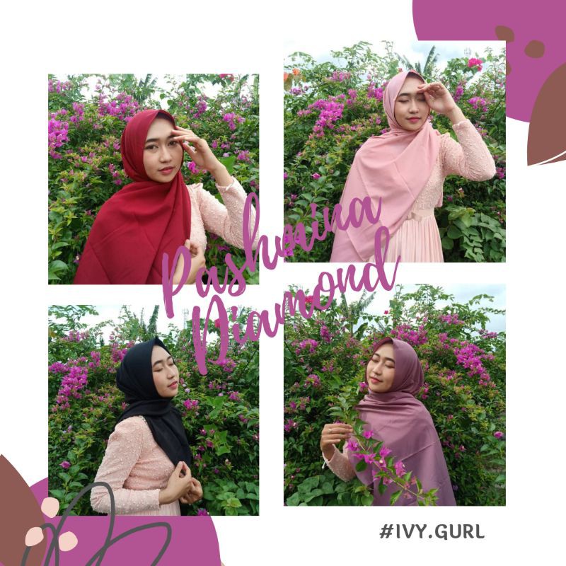 PASHMINA DIAMOND / HIJAB DIAMOND PASHMINA