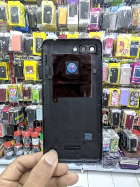 Backdoor Casing tutup baterai redmi 6 bshan metal seperti bawaan original casing hp