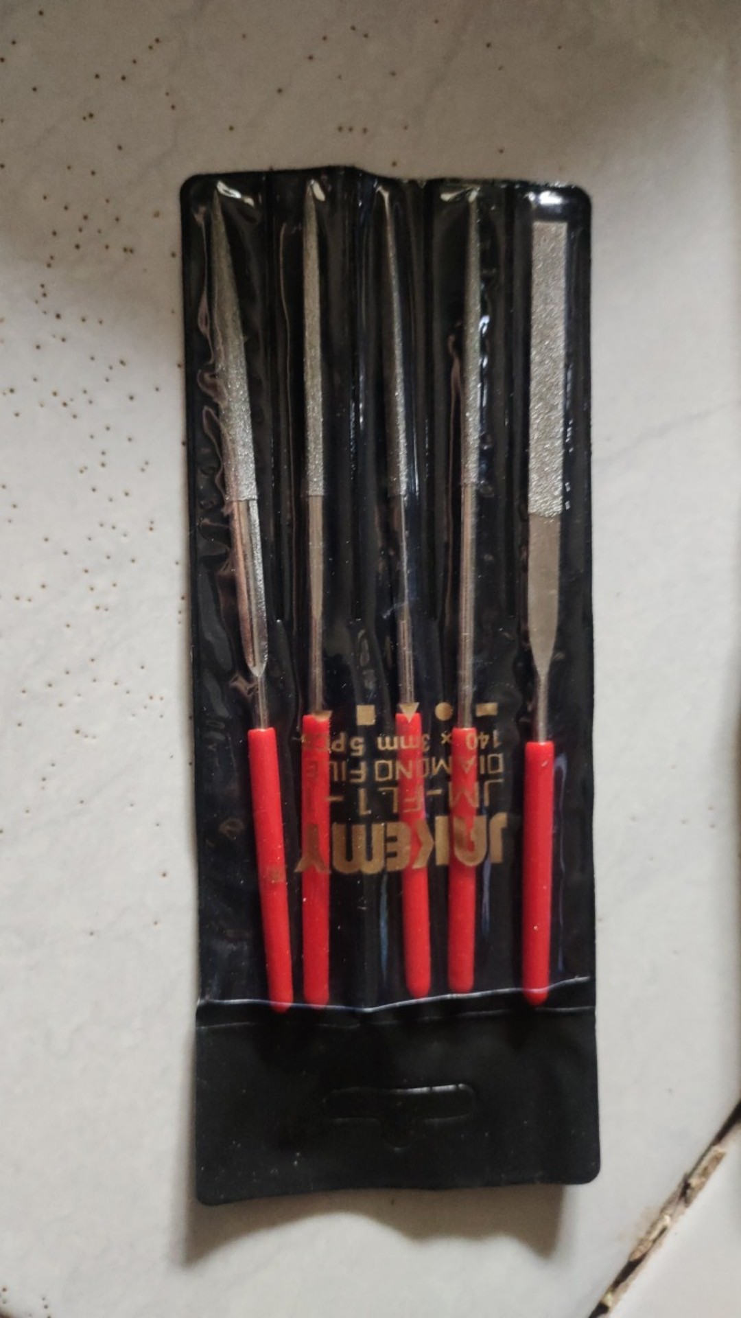 Isi 5pcs Alat Ukir Asah Kikir Logam Diamond Needle Files Carving Set