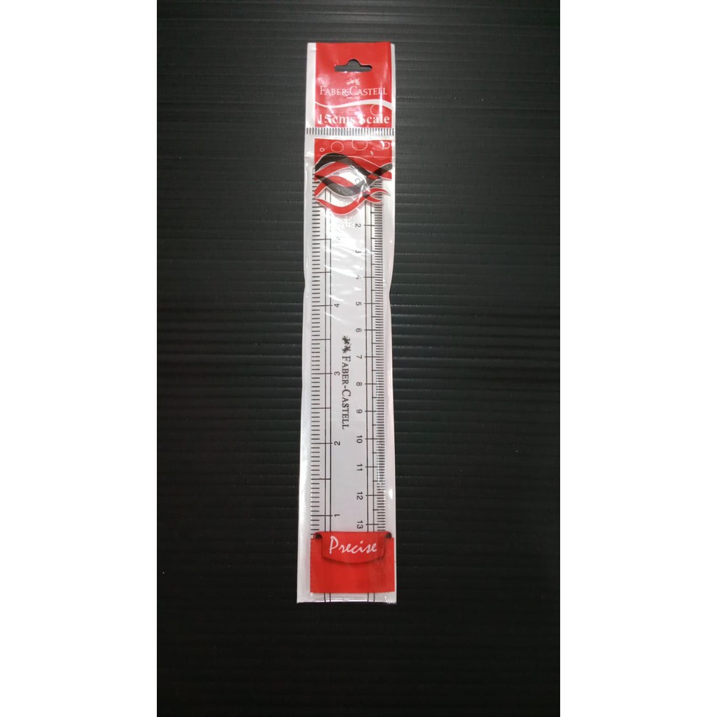 

Penggaris Fabel Castell15 cm / Penggaris Plastik 15 cm / Penggaris Fabel Castell 15 cm