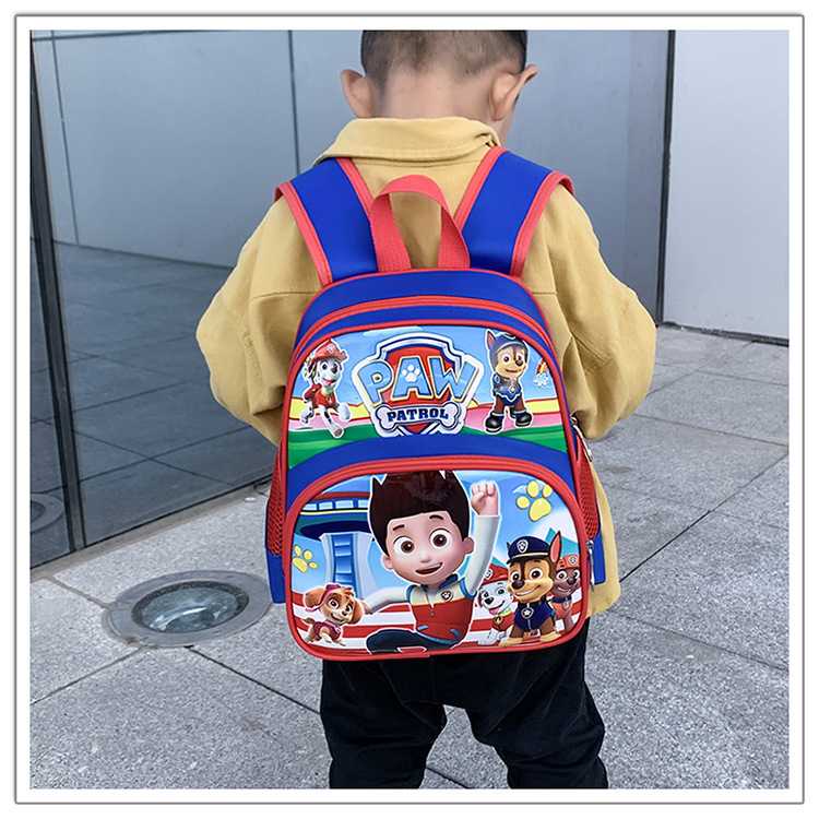 SUNEIGHT Tas Ransel Sekolah Anak Kartun Karakter Paw Patrol - B305-B
