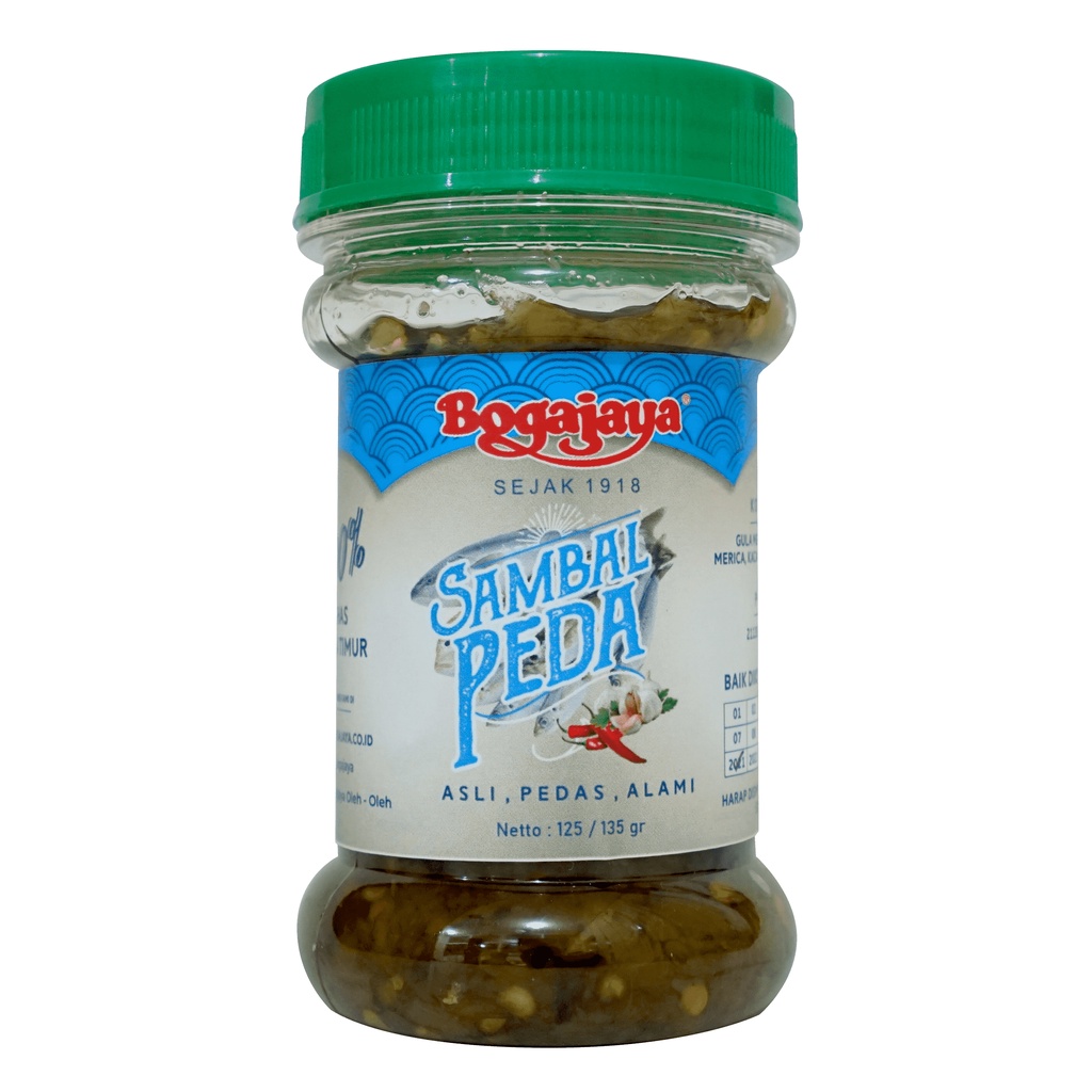 

Sambal Hijau Peda Bogajaya 135 gr