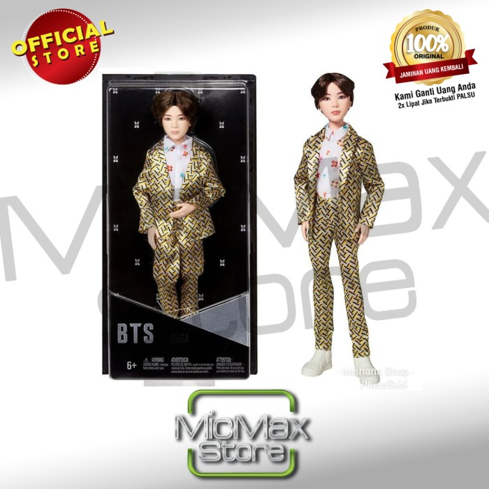 Dijual Boneka Barbie Mattel BTS Core Fashion Doll - BTS Suga Limited