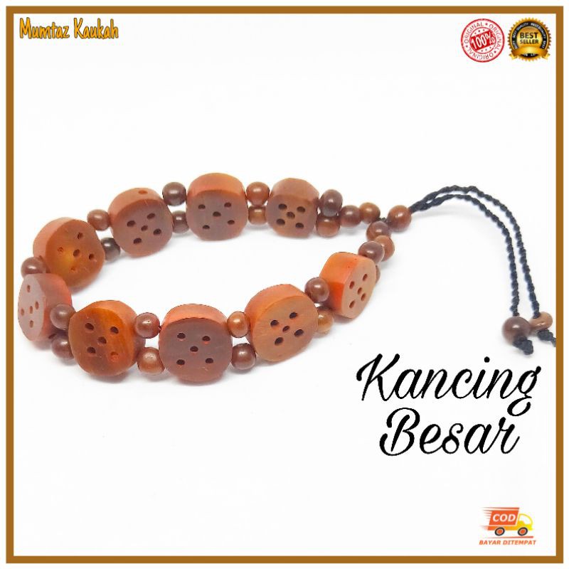 Gelang kaukah kancing besar original / gelang kaokah / gelang koka / gelang kokka / gelang kaoka