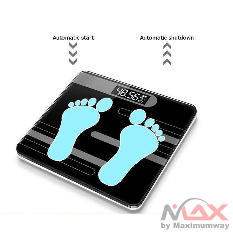 Timbangan Badan Digital + suhu Temperature badan Battery Version Pengukur Berat elektrik scale 2