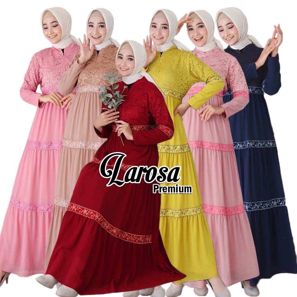 Gamis Pesta Larosa