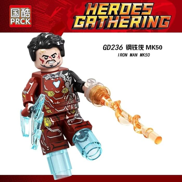 Lego Ironman Minifigure Super Heroes GD236