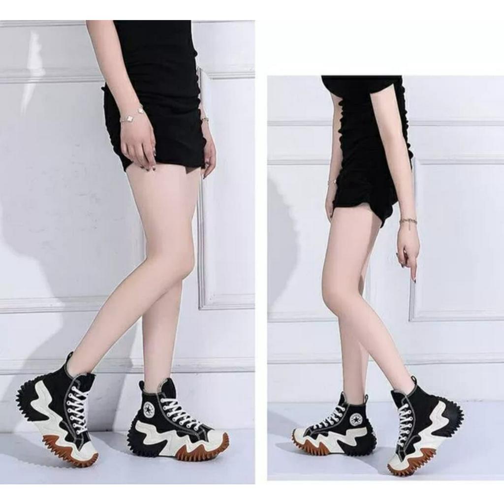 SEPATU SNEAKERS WANITA SOL TINGGI As182