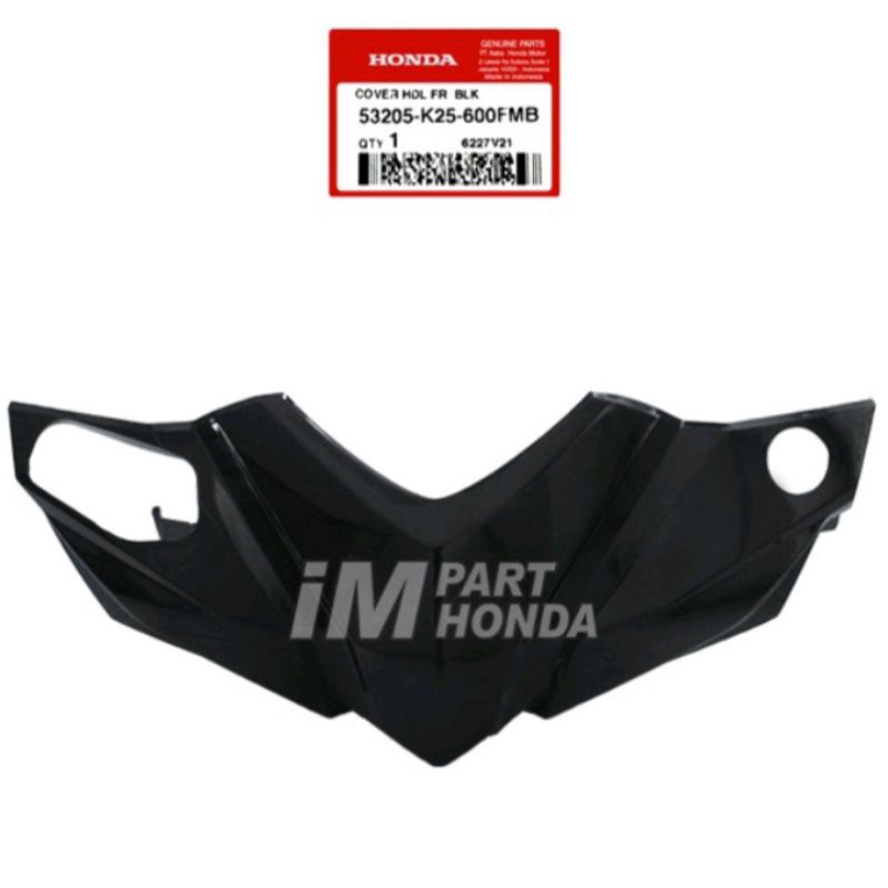 batok kepala depan beat f1 esp 2015 2016 53205-k25-600fmb hitam