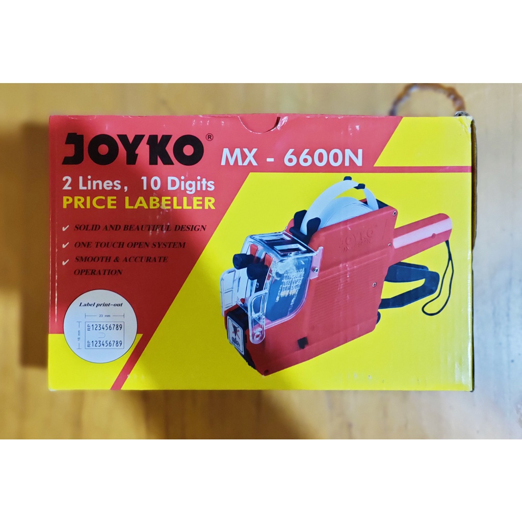

PRICE LABELLER / ALAT LABEL HARGA JOYKO MX 6600 N