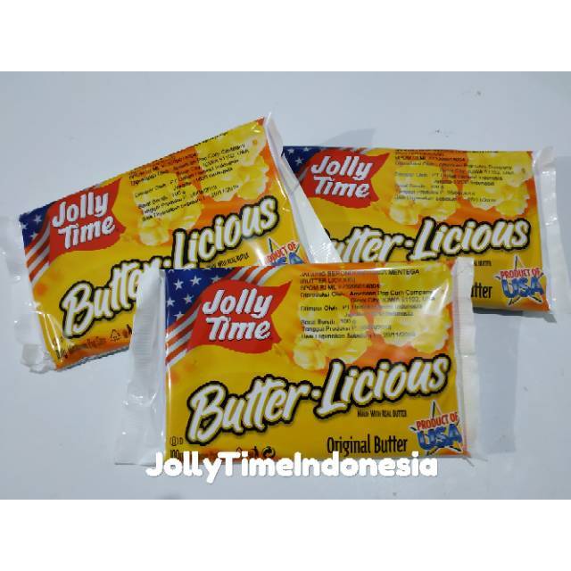 

Jolly Time Popcorn Butter Licious Product Of USA