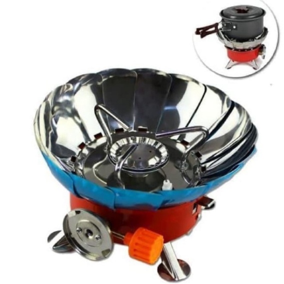 

Unik kompor gas windproof anti badai kompor mawar alat masak kemping Berkualitas