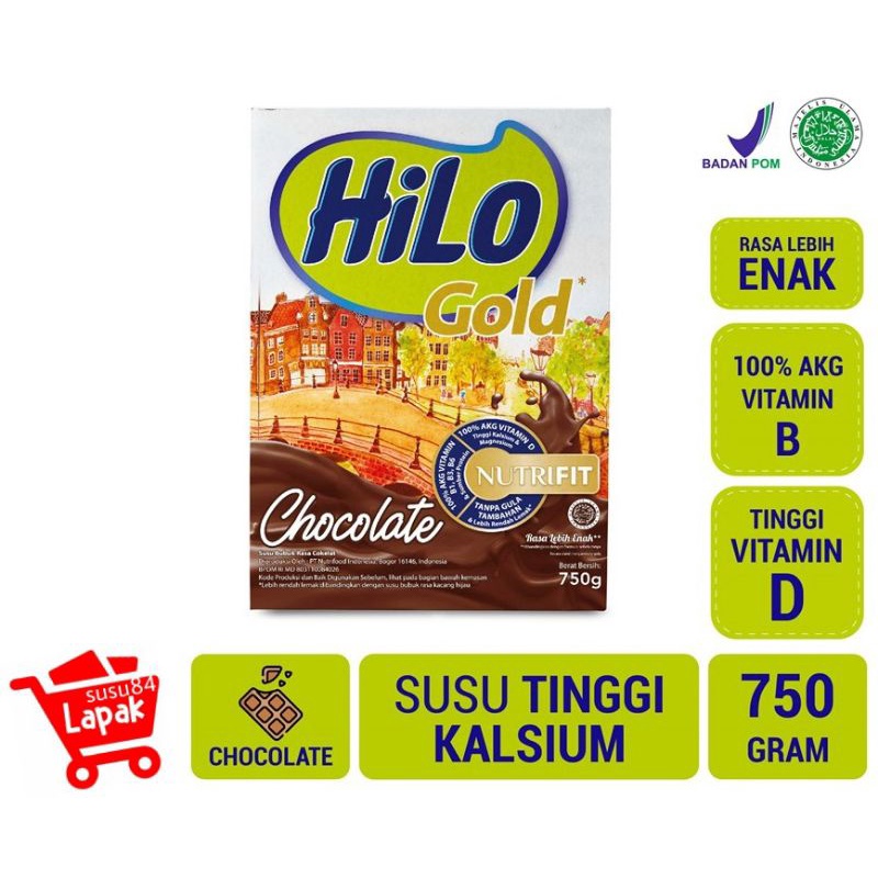 

Promo Hilo Gold Cokelat 750 gr-susu tinggi kalsium