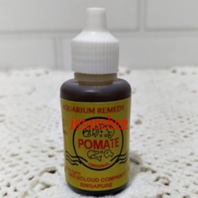 POMATE CAIR 30 ml Obat Ikan Hias koi arwana Anti biotik Jamur white spot 30ml ORIGINAL