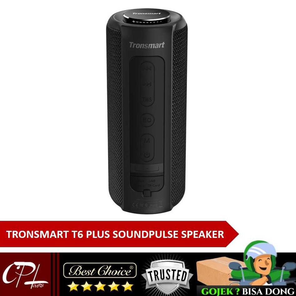 Terbaru Tronsmart Element T6 Plus Soundpulse Portable Bluetooth Speaker