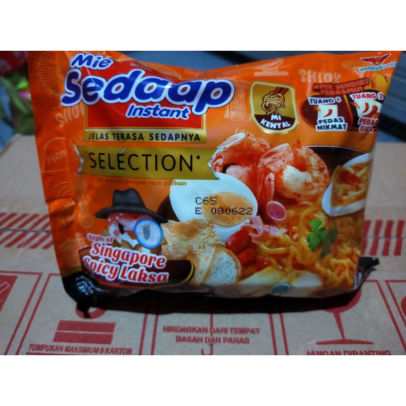 Jual Mie sedap instant Singapore Spicy Laksa 83gr | Shopee Indonesia