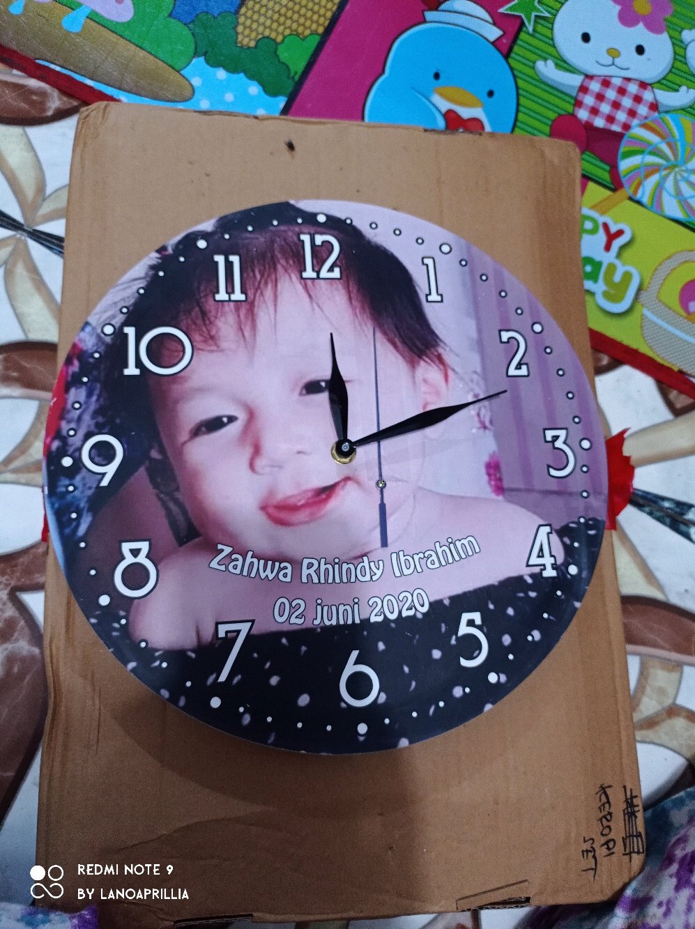 Jam Dinding - Reques Foto