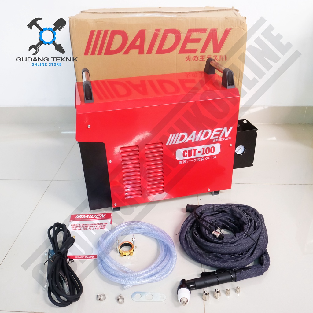 DAIDEN Cut 100 3Phase / Inverter Las Cutting Plasma DAIDEN 100 - Mesin Trafo Las Potong Plasma DAIDEN