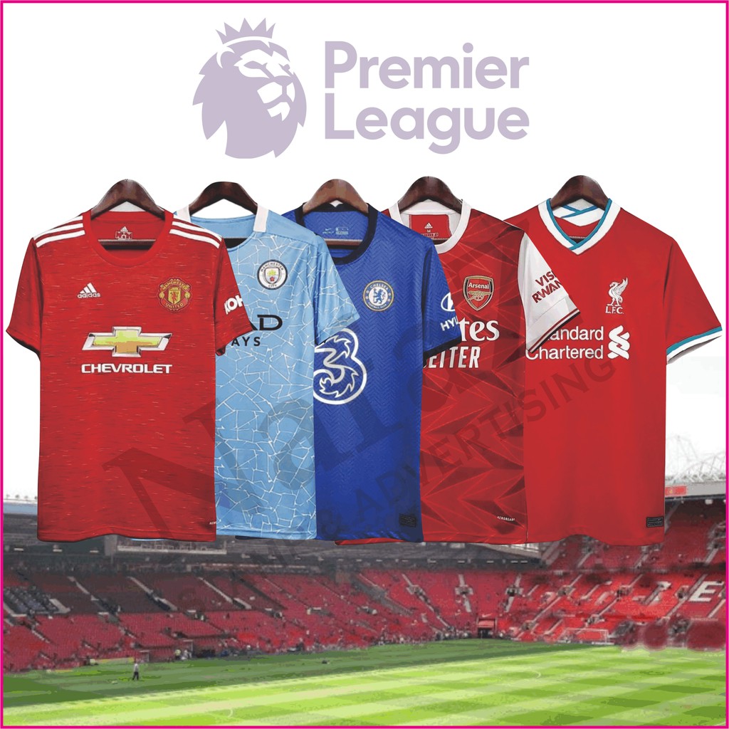 Jersey Baju Bola Liga Inggris Grade Original