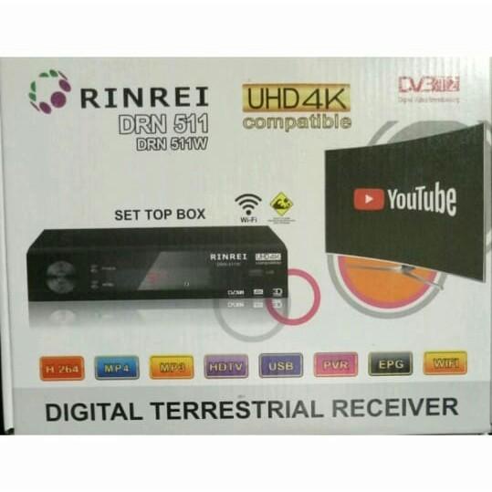 Set Top Box Rinrei Drn 511W Digital Terrestrial Receiver Rinrei Drn 51