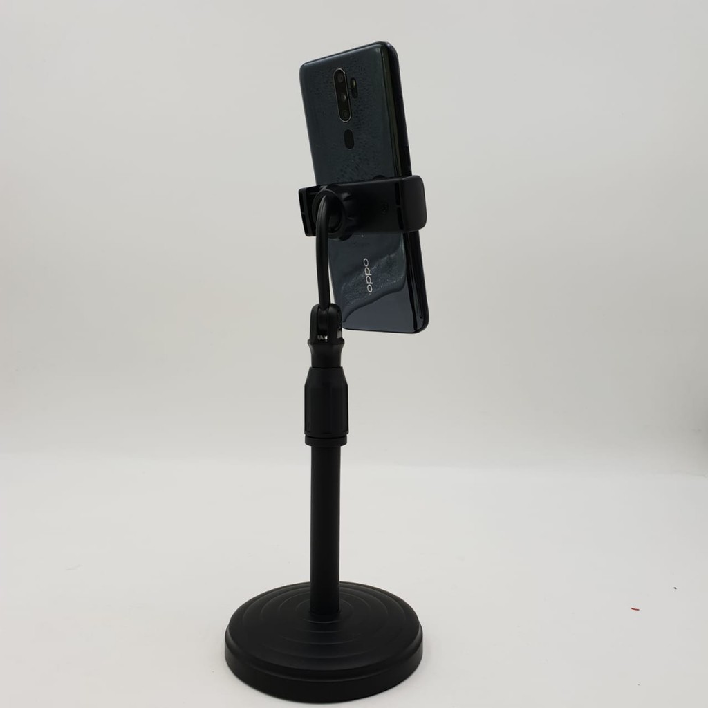 Stand Microphone / Stand Holder Handphone/ Stand Holder HP Tingkat /Liftable Foldable Phone Holder