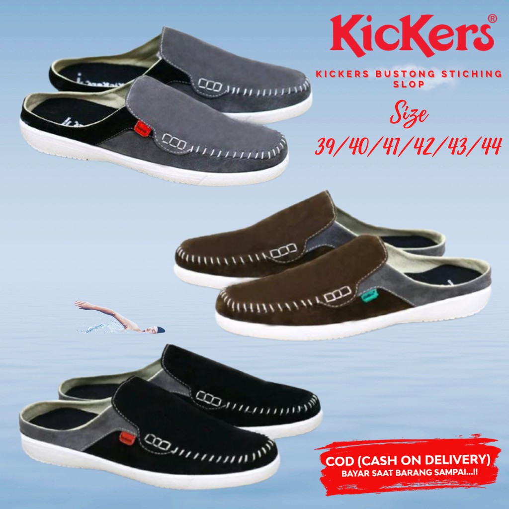 kickers-( B0x dijual terpis4h ) bisa bayar ditempat- sandal pria/ sepatu pria