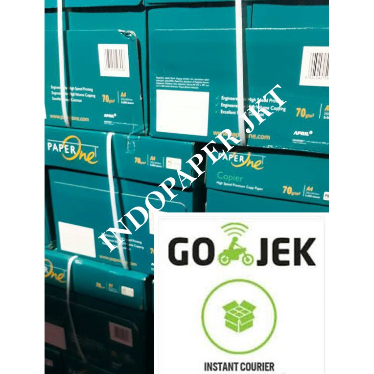 

KERTAS FOTOKOPI PAPER ONE A4 70 KHUSUS GOSEND WILAYAH JAKARTA DAN SEKITARNYA
